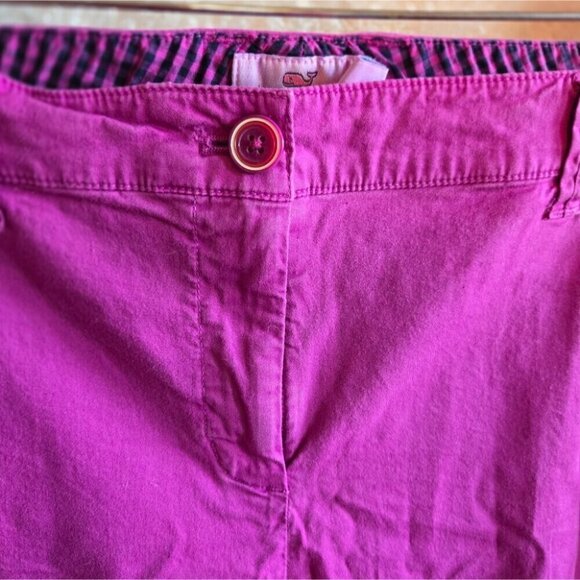 Vineyard Vines Vibrant Purple Cotton Stretch Chino Pants - Picture 5 of 8